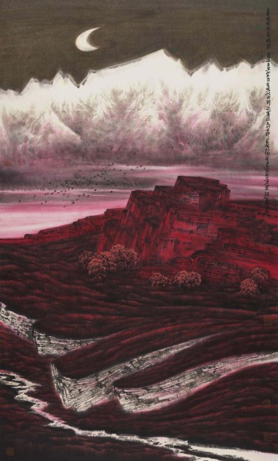 《秦时明月汉时关》145x225cm
