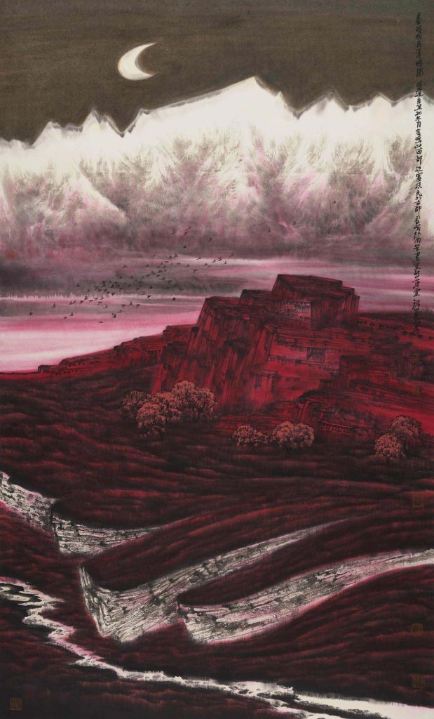 《秦时明月汉时关》145x225cm
